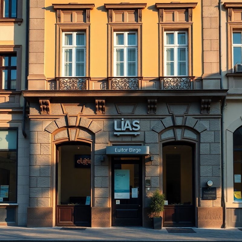 Fațada clădirii biroului AdvisoryMastery pe Strada Nicolae Bălcescu, Sibiu